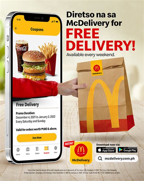 free delivery mcdo|McDelivery PH on the App Store.